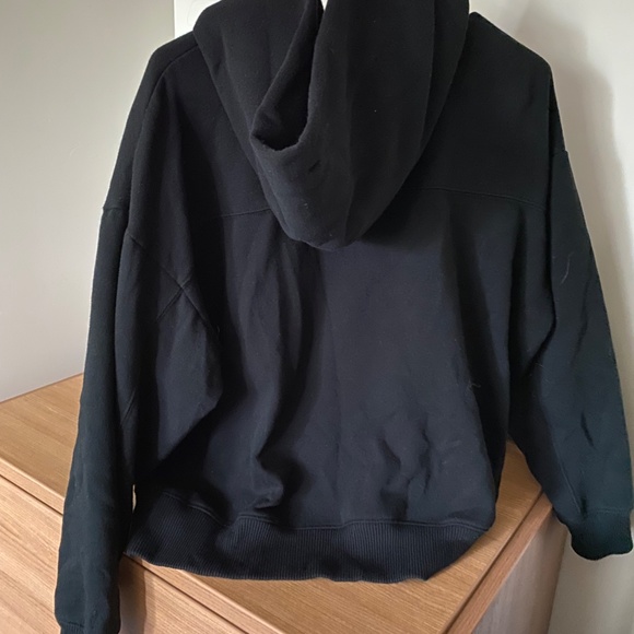Target Black Cropped Sweatshirt - Picture 2 of 3